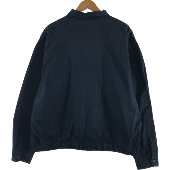 Ralph Lauren POLO by Ralph Lauren Swing Top Sports Jacket Men's L size cotton navy blue type Vintage Second Hand