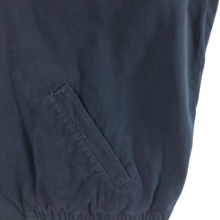 Ralph Lauren POLO by Ralph Lauren Swing Top Sports Jacket Men's L size cotton navy blue type Vintage Second Hand