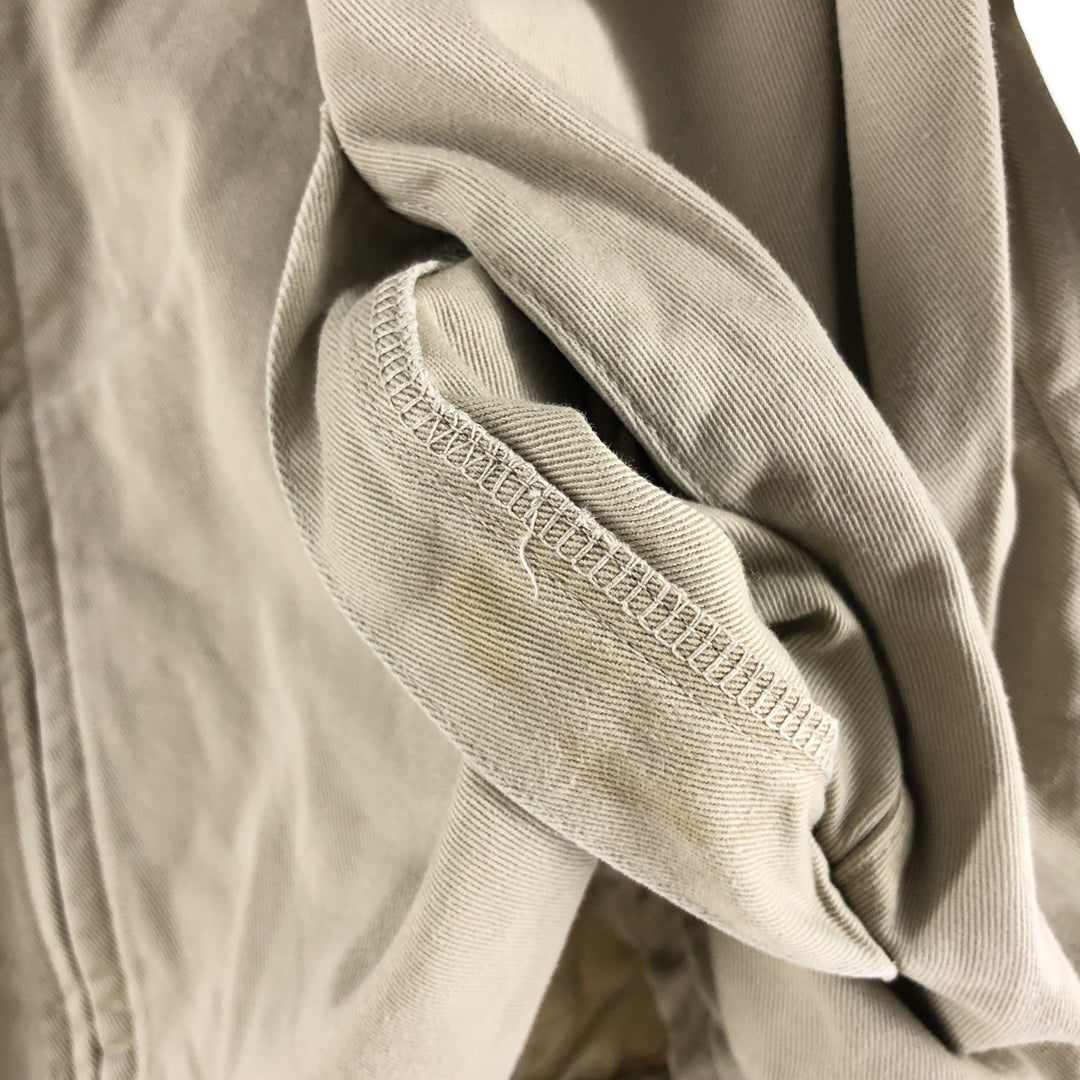 90'S Polo by Ralph Lauren swing top sports jacket, made in the USA, men's size L, vintage cotton Beige type Vintage Second Hand