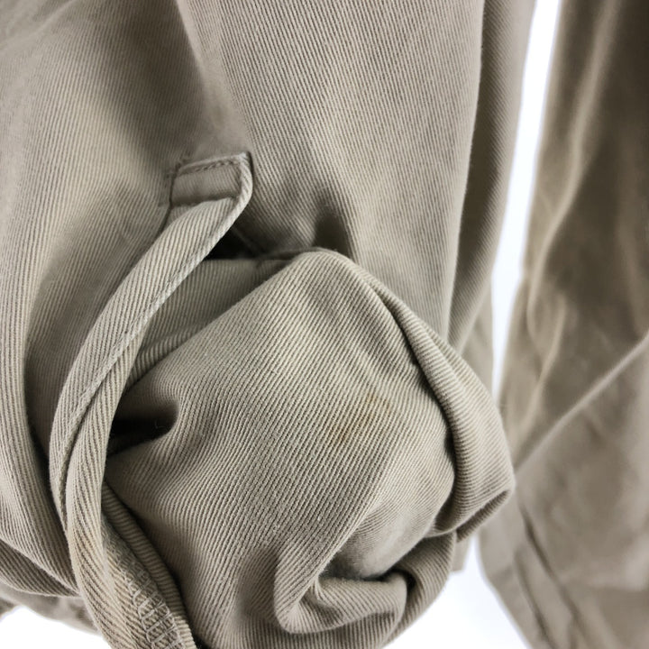 90'S Polo by Ralph Lauren swing top sports jacket, made in the USA, men's size L, vintage cotton Beige type Vintage Second Hand