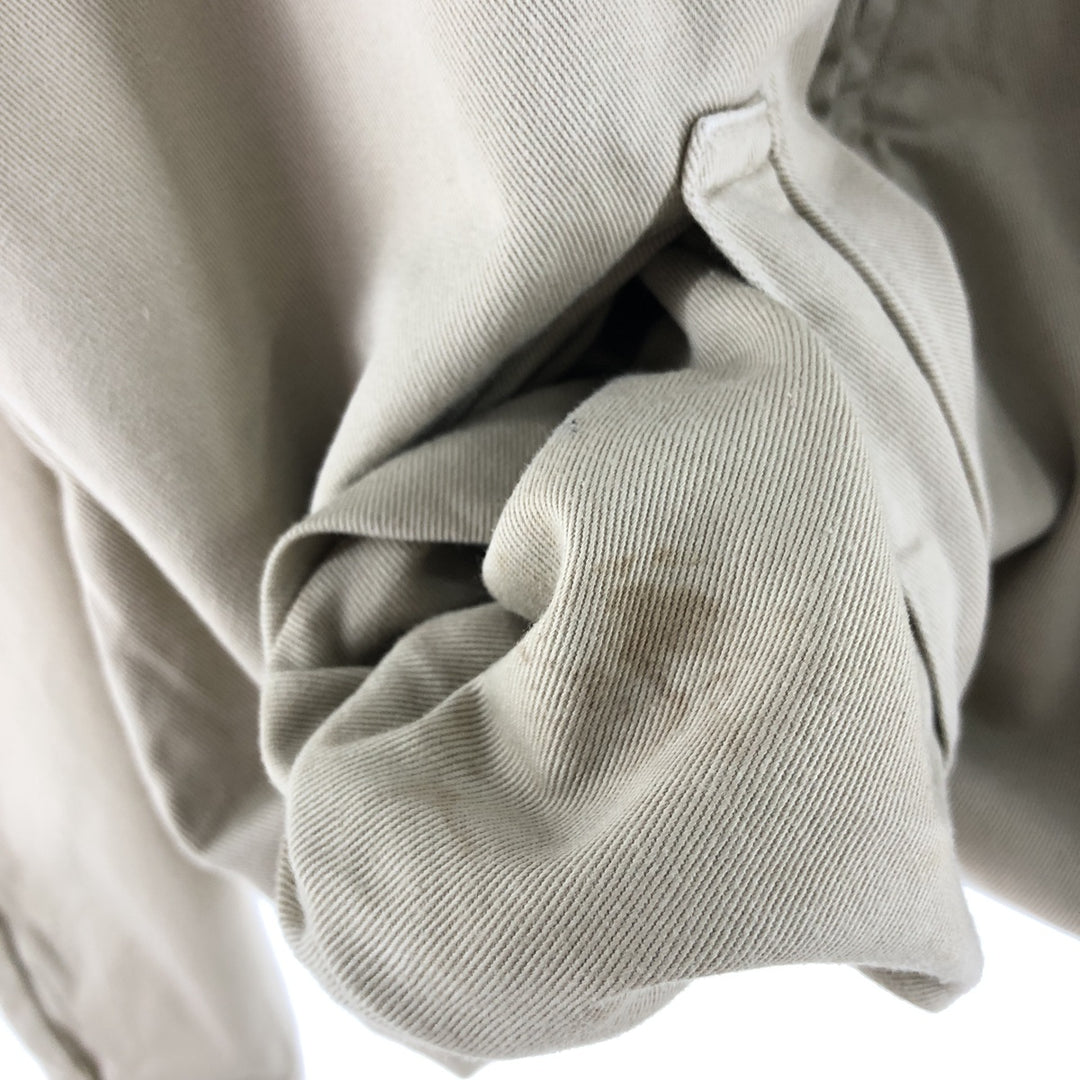 90'S Polo by Ralph Lauren swing top sports jacket, made in the USA, men's size L, vintage cotton Beige type Vintage Second Hand