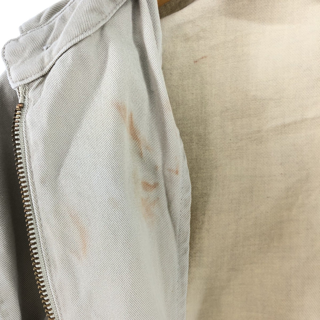 90'S Polo by Ralph Lauren swing top sports jacket, made in the USA, men's size L, vintage cotton Beige type Vintage Second Hand