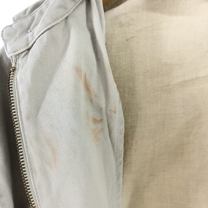 90'S Polo by Ralph Lauren swing top sports jacket, made in the USA, men's size L, vintage cotton Beige type Vintage Second Hand