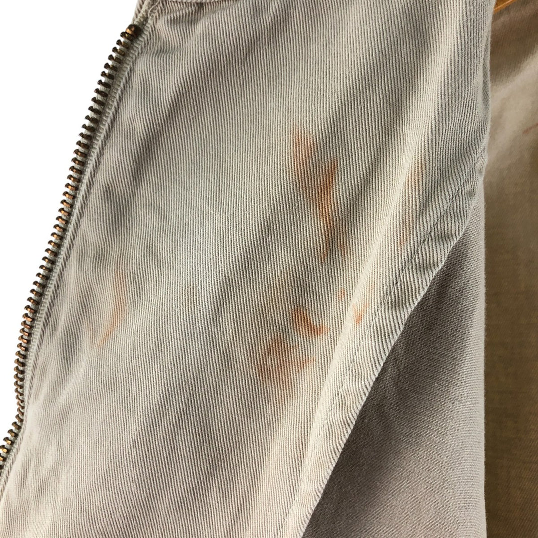 90'S Polo by Ralph Lauren swing top sports jacket, made in the USA, men's size L, vintage cotton Beige type Vintage Second Hand