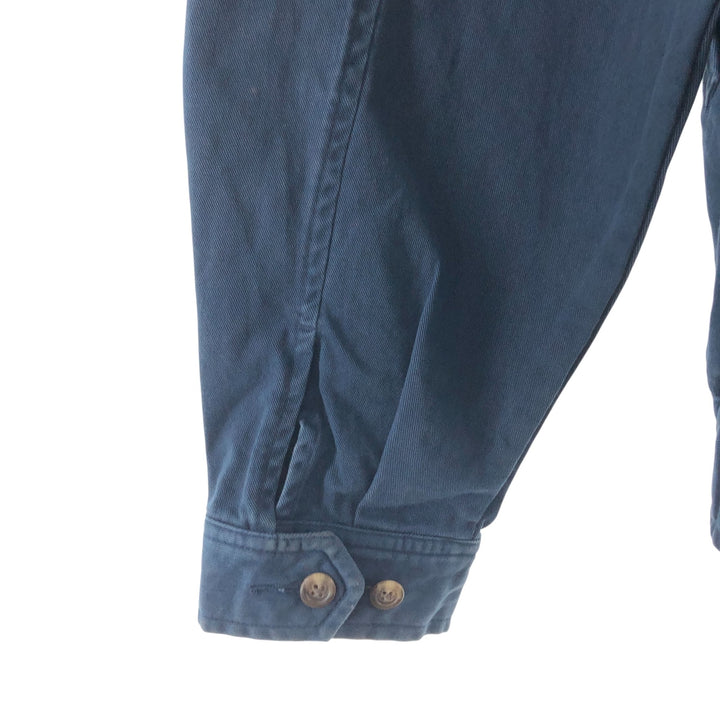 Ralph Lauren POLO by Ralph Lauren Swing Top Sports Jacket Men's XL cotton navy blue type Vintage Second Hand