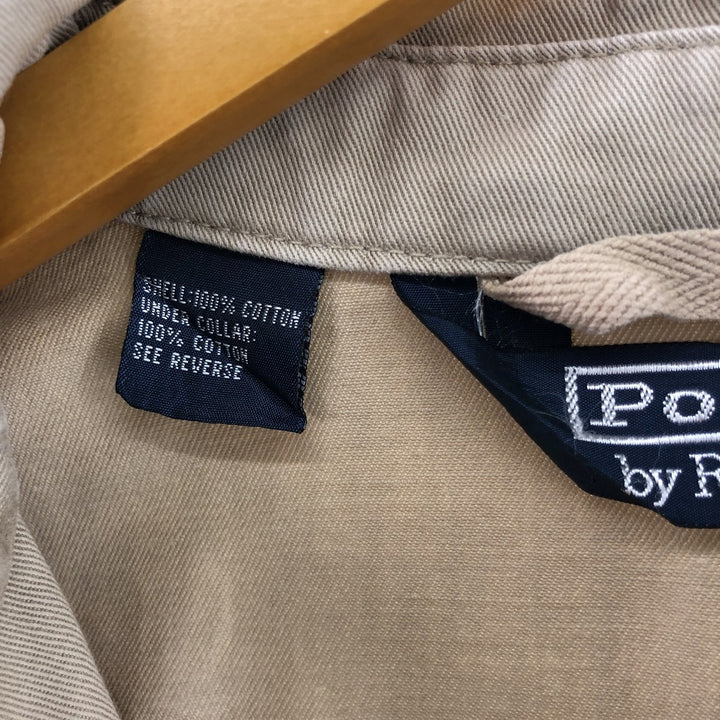 Ralph Lauren POLO by Ralph Lauren Swing Top Sports Jacket Men's XL cotton Beige type Vintage Second Hand