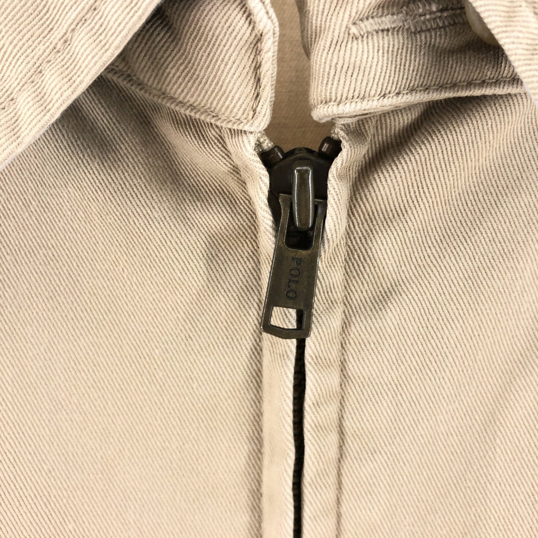 Ralph Lauren POLO by Ralph Lauren Swing Top Sports Jacket Men's XL cotton Beige type Vintage Second Hand