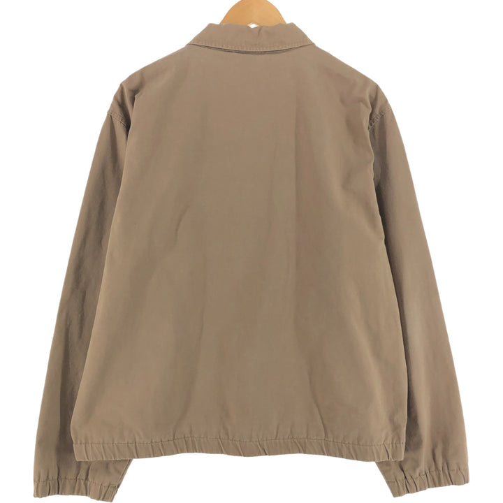 Ralph Lauren POLO by Ralph Lauren Swing Top Sports Jacket Men's L size cotton beige type brown Vintage Second Hand
