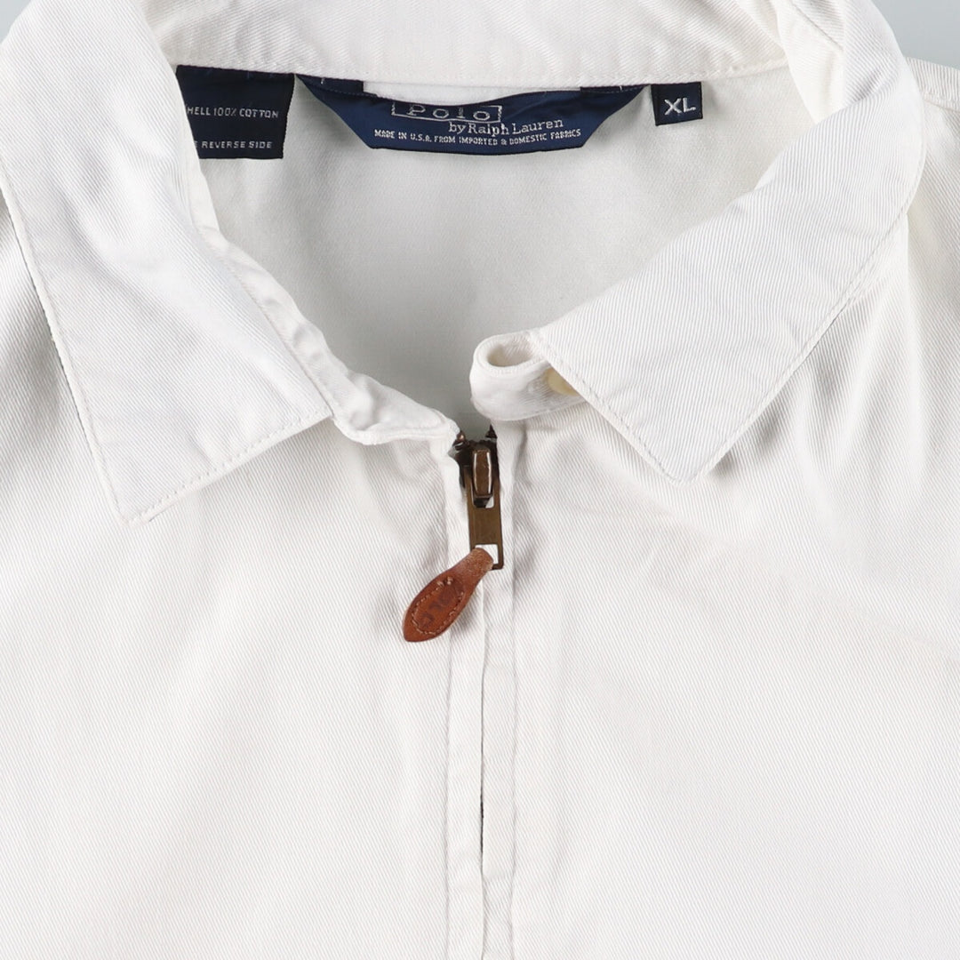 90'S Polo by Ralph Lauren swing top sports jacket, made in USA, men's XL size, vintage /evb009785