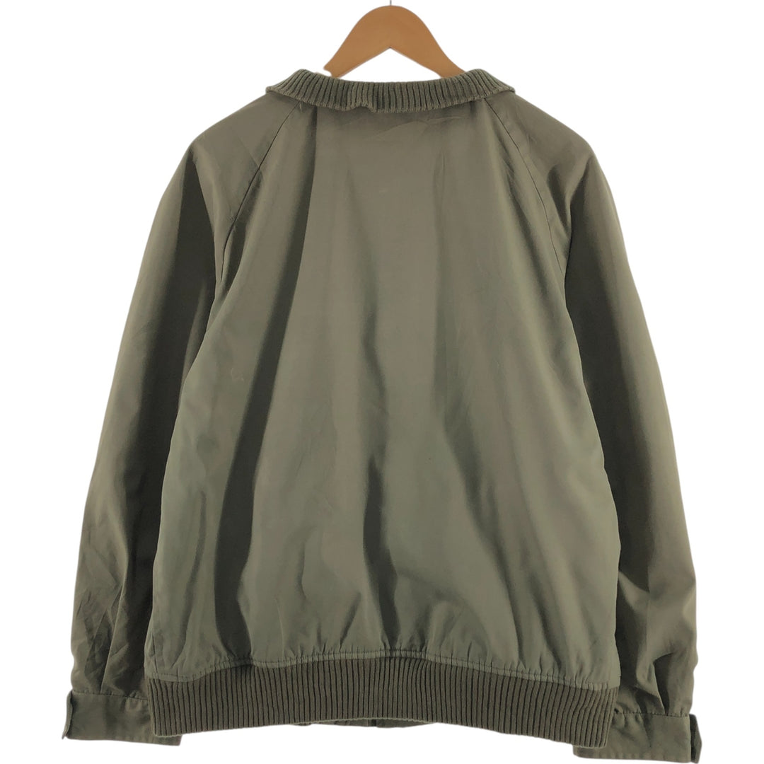 70s~80'S Burberry's swing top sports jacket, made in Spain, men's size L, vintage /evb009787