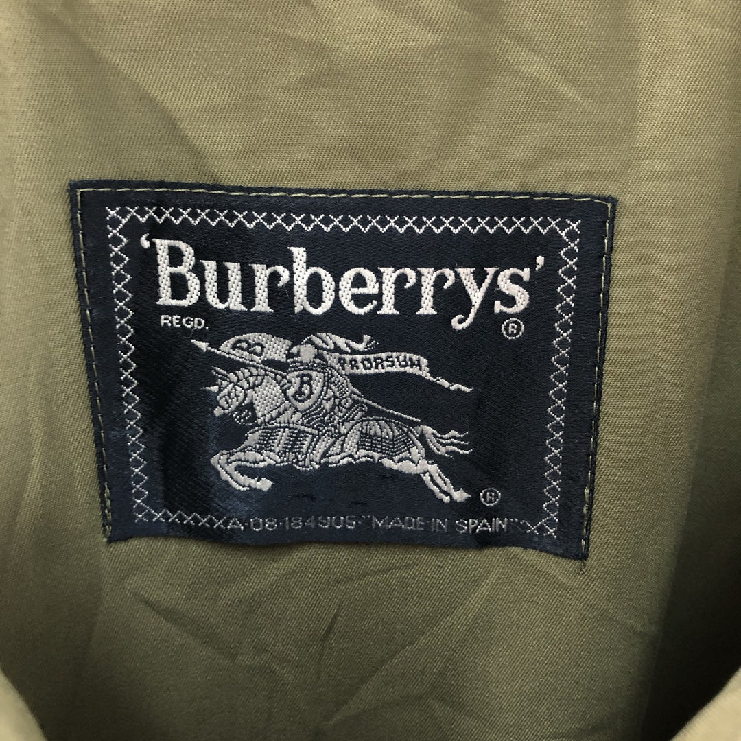 70s~80'S Burberry's swing top sports jacket, made in Spain, men's size L, vintage /evb009787