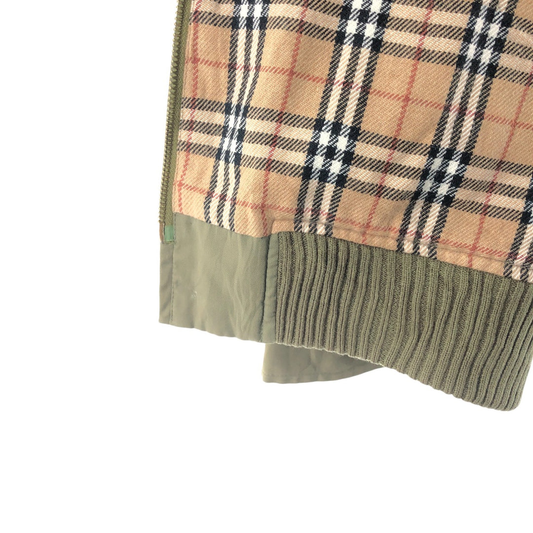 70s~80'S Burberry's swing top sports jacket, made in Spain, men's size L, vintage /evb009787