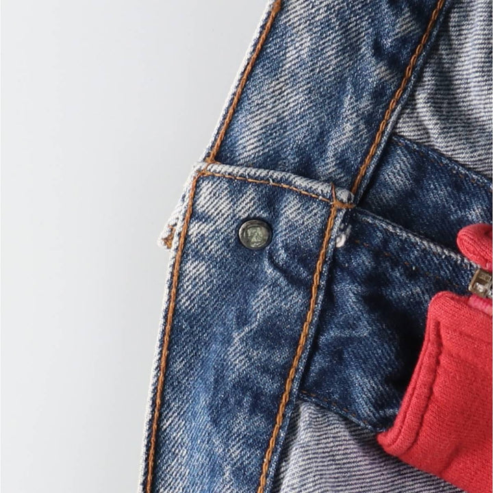 Levi's 75067-0219 Layered-style Chemical Wash Denim Jacket, Made in Canada, Men's XL, Vintage /evb009791