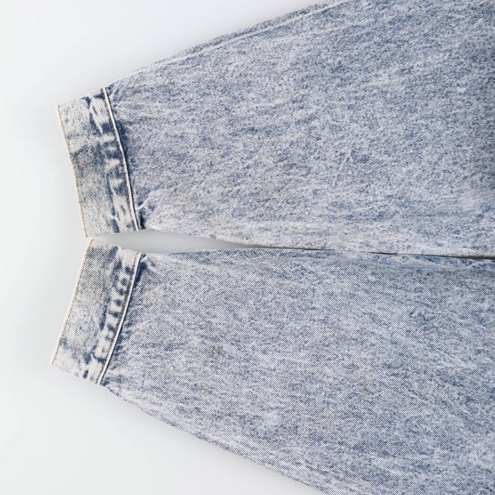 Levi's 75067-0219 Layered-style Chemical Wash Denim Jacket, Made in Canada, Men's XL, Vintage /evb009791