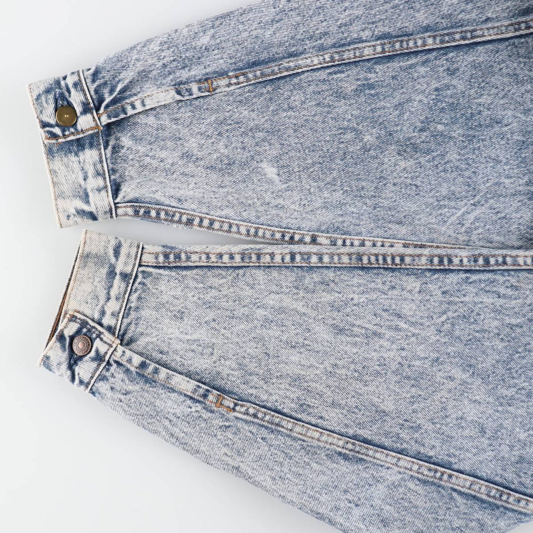 Levi's 75067-0219 Layered-style Chemical Wash Denim Jacket, Made in Canada, Men's XL, Vintage /evb009791