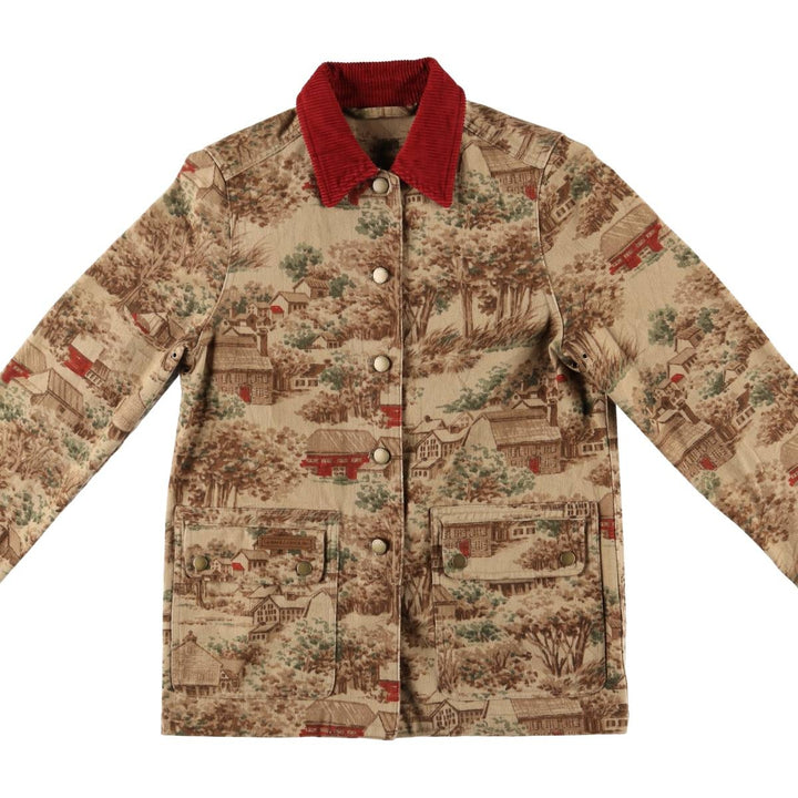 Ralph Lauren LAUREN Lauren All-over Pattern Hunting Jacket Women's S Size /evb009812