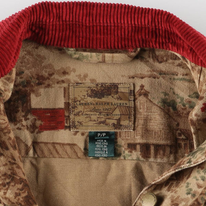 Ralph Lauren LAUREN Lauren All-over Pattern Hunting Jacket Women's S Size /evb009812