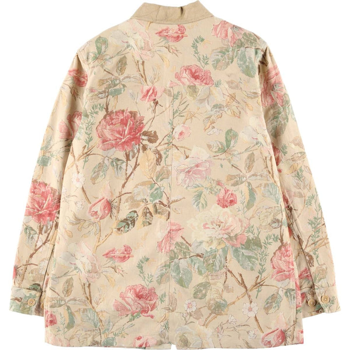 Ralph Lauren LAUREN Floral linen jacket for women, size L /evb009813