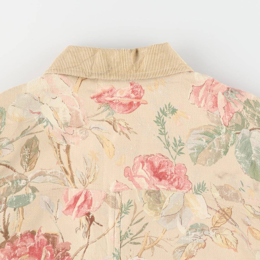 Ralph Lauren LAUREN Floral linen jacket for women, size L /evb009813