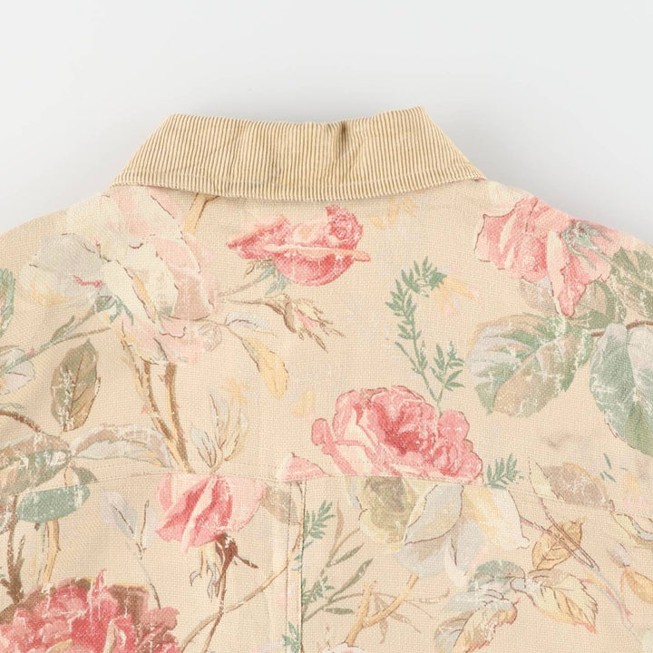 Ralph Lauren LAUREN Floral linen jacket for women, size L /evb009813