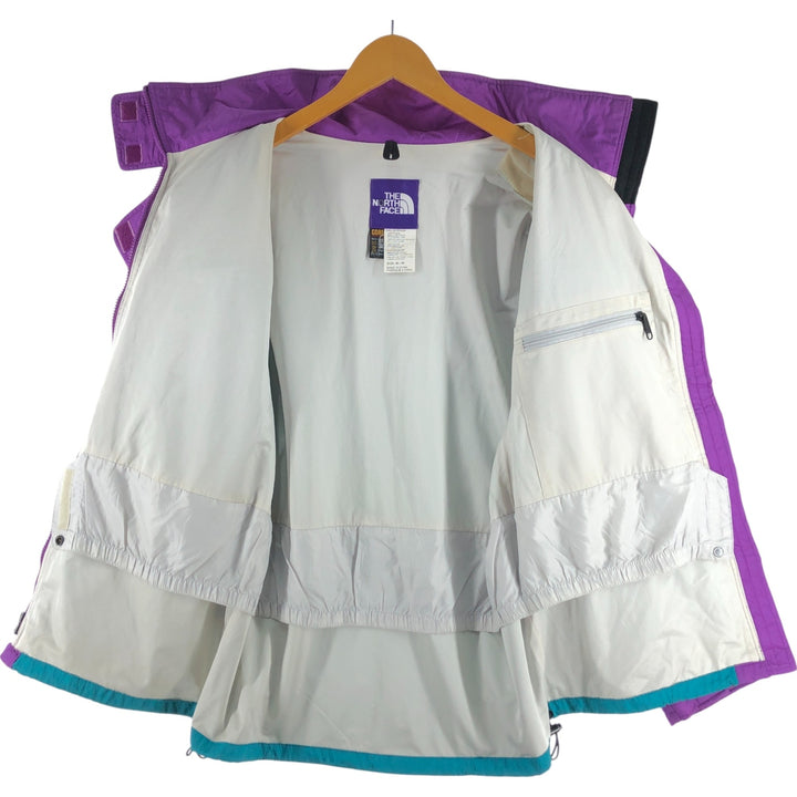 THE NORTH FACE GORE-TEX Mountain Jacket, Shell Jacket, Women's, XL size Nylon purple type Vintage Second Hand