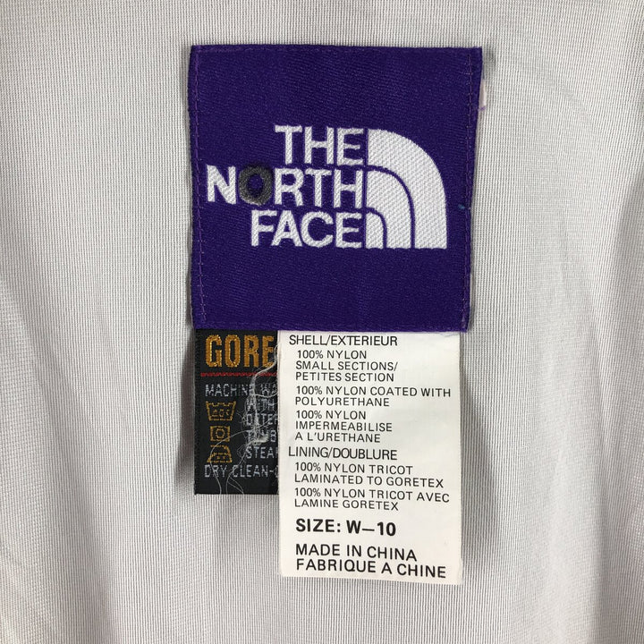 THE NORTH FACE GORE-TEX Mountain Jacket, Shell Jacket, Women's, XL size Nylon purple type Vintage Second Hand