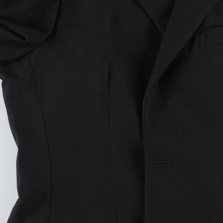 Versace VERSACE VERSUS VERSACE wool tailored jacket made in Italy men's size M wool black type Vintage Second Hand