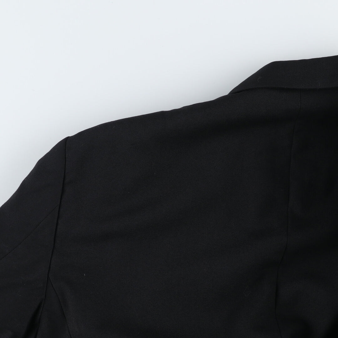 Versace VERSACE VERSUS VERSACE wool tailored jacket made in Italy men's size M wool black type Vintage Second Hand