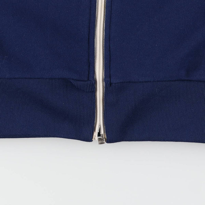 Vintage 70s-80'S adidas track jacket, women's size M polyester navy blue type Vintage Second Hand