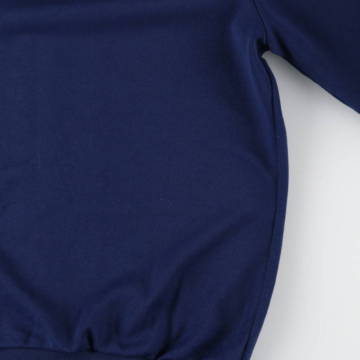 Vintage 70s-80'S adidas track jacket, women's size M polyester navy blue type Vintage Second Hand