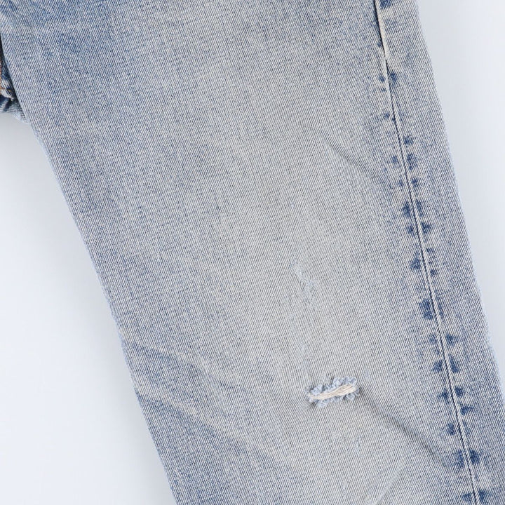 Levi's 517-0216 Euro model bootcut denim pants made in the UK, men's w30 equivalent cotton Blue type light blue Vintage Second Hand