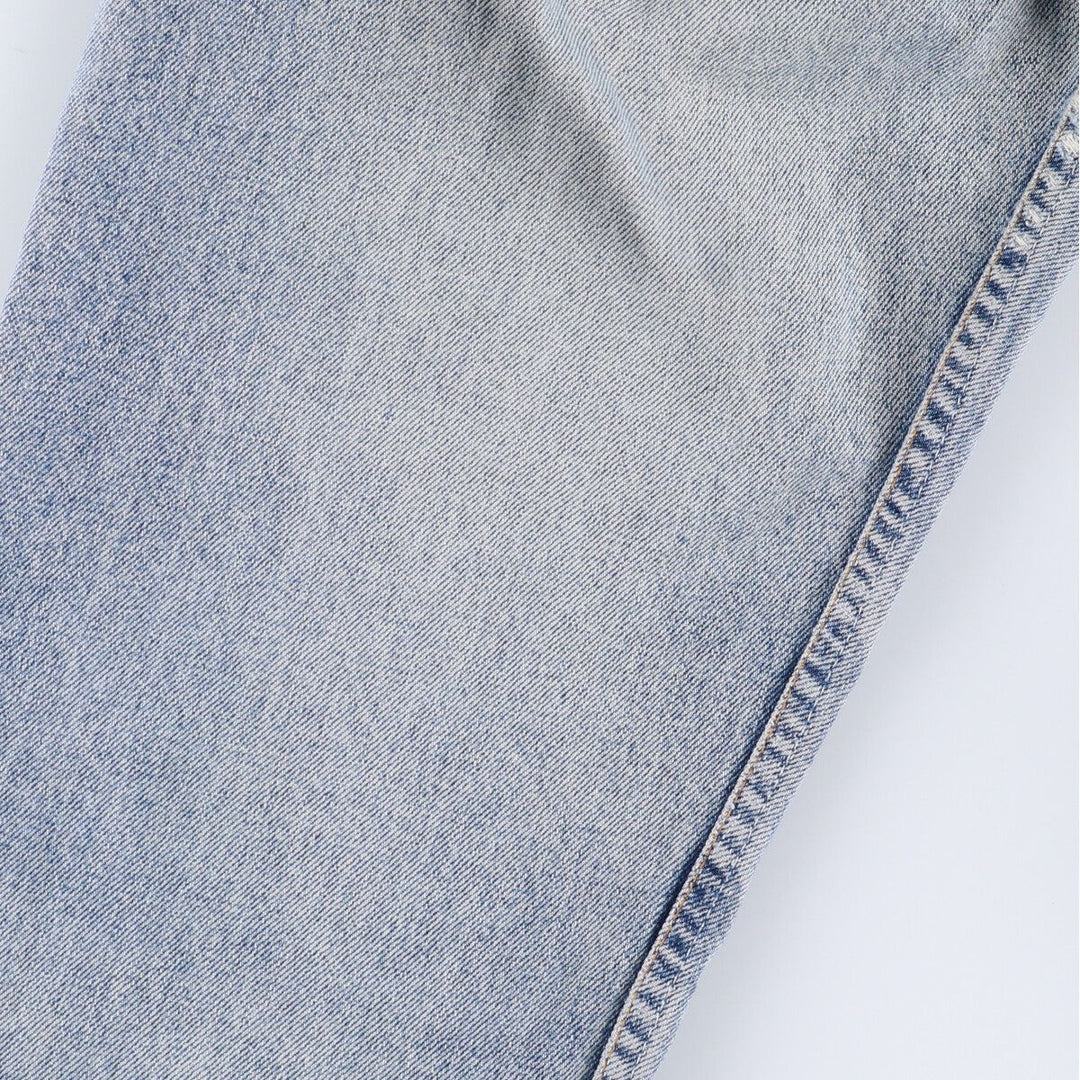 Levi's 517-0216 Euro model bootcut denim pants made in the UK, men's w30 equivalent cotton Blue type light blue Vintage Second Hand
