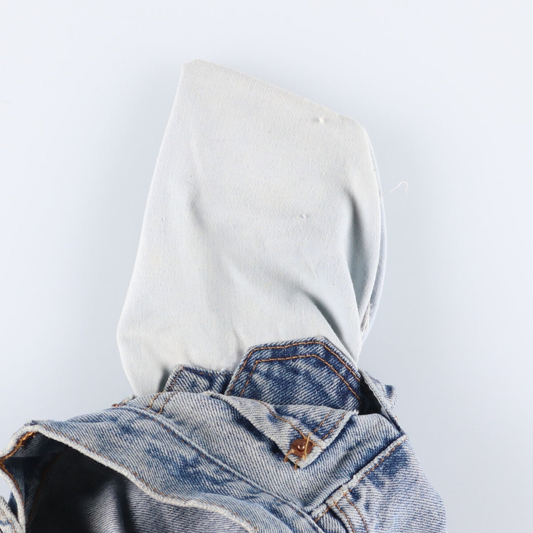 Levi's 517-0216 Euro model bootcut denim pants made in the UK, men's w30 equivalent cotton Blue type light blue Vintage Second Hand