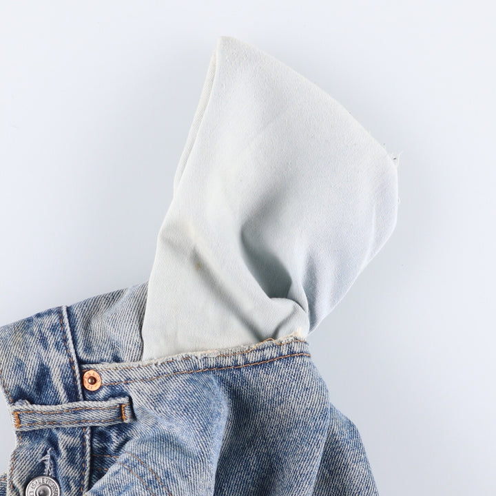 Levi's 517-0216 Euro model bootcut denim pants made in the UK, men's w30 equivalent cotton Blue type light blue Vintage Second Hand