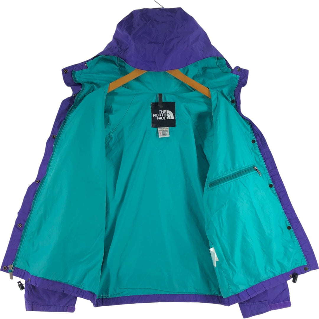 THE NORTH FACE GORE-TEX Mountain Parka Shell Jacket Made in USA Women's M Size unclear purple type Vintage Second Hand