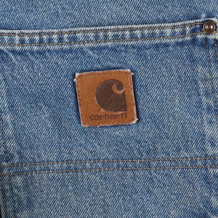 00'S Carhartt Double Knee Painter Pants Men's W36 cotton blue type Vintage Second Hand