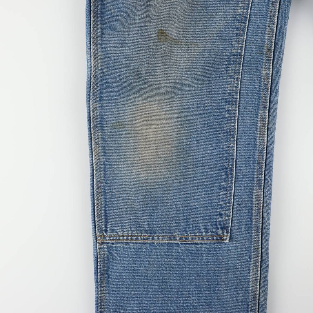 00'S Carhartt Double Knee Painter Pants Men's W36 cotton blue type Vintage Second Hand