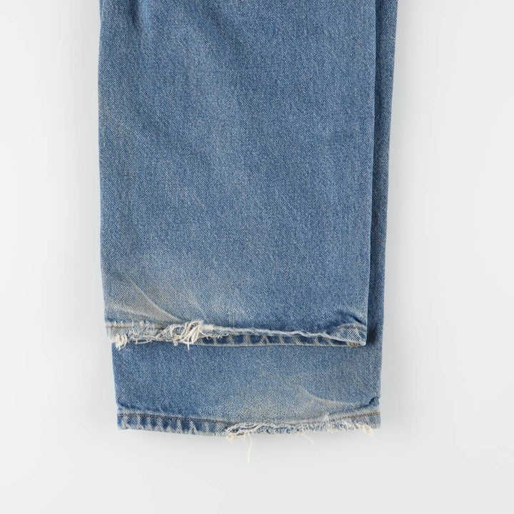 00'S Carhartt Double Knee Painter Pants Men's W36 cotton blue type Vintage Second Hand