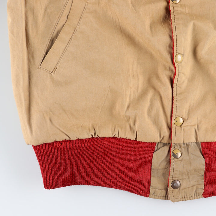 BELLS Reversible Wool Varsity Jacket Award Jacket Varsity Jacket Men's L Size Vintage /evb009905