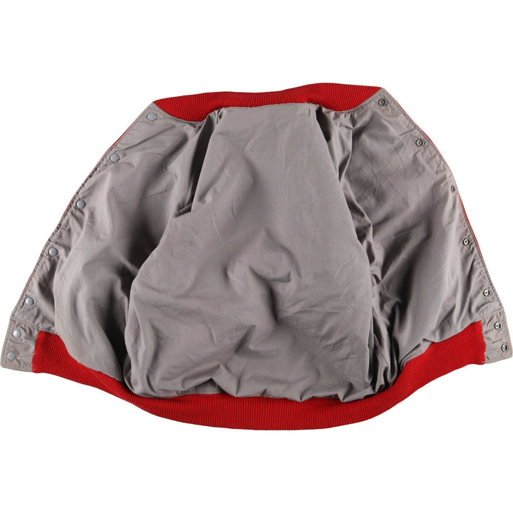 60s-70'S BUTWIN Leather Sleeve Wool Varsity Jacket Award Jacket Varsity Jacket Men's L Size Vintage /evb009908