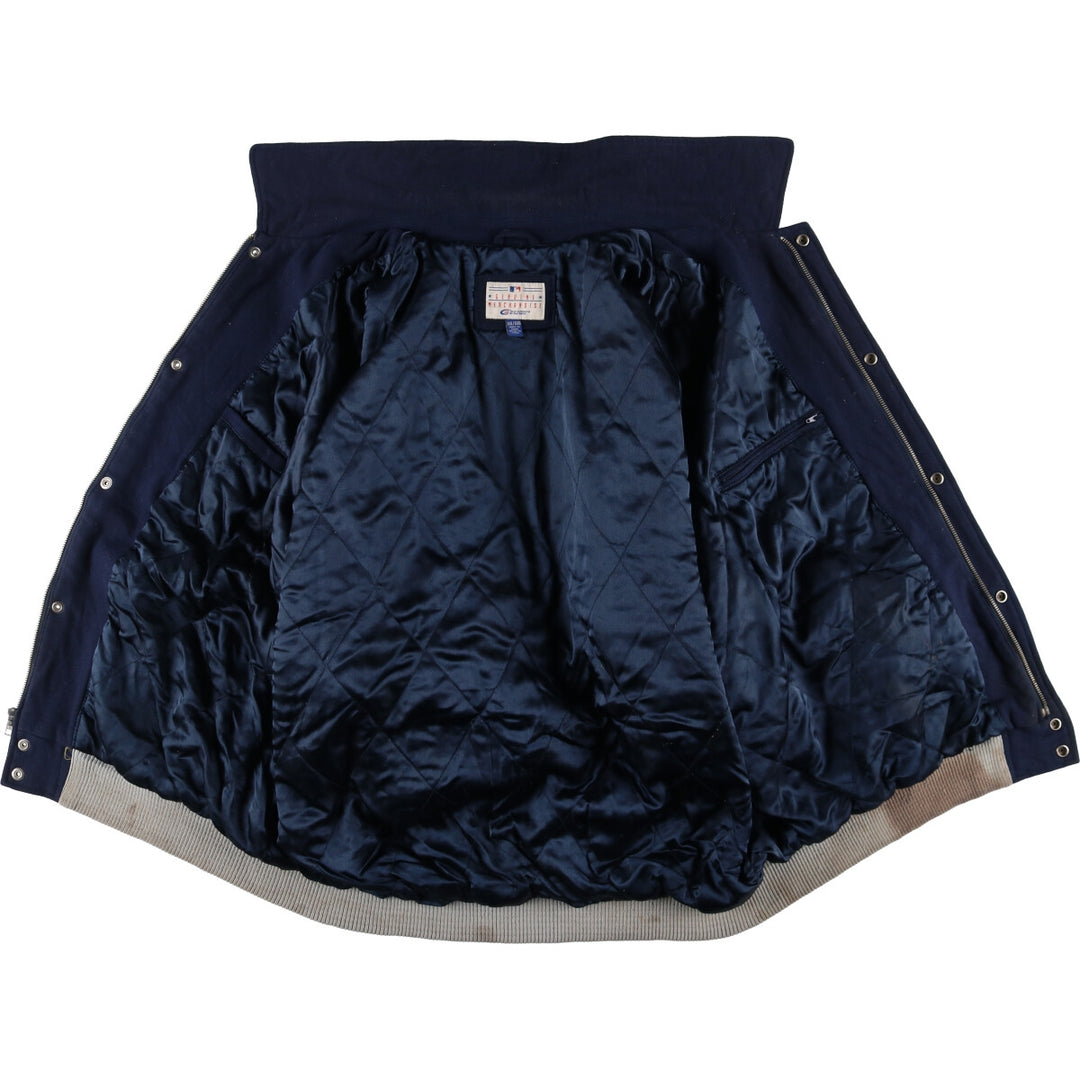 Genuine Merchandise New York Yankees Leather Wool Jacket Award Jacket Men's XXL /evb009910