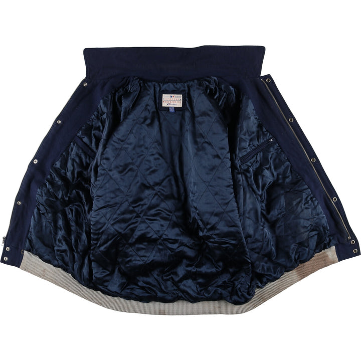 Genuine Merchandise New York Yankees Leather Wool Jacket Award Jacket Men's XXL /evb009910