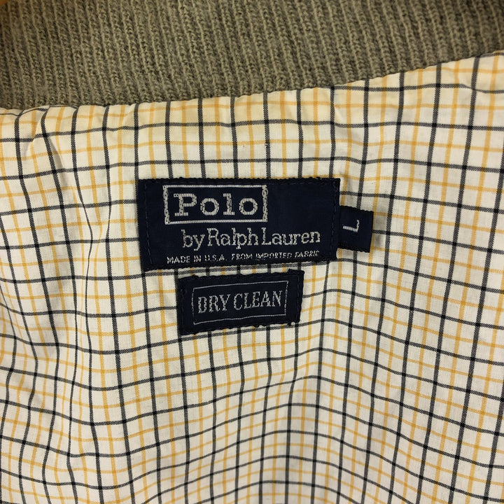 80s-90'S Ralph Lauren POLO by Ralph Lauren Swing Top Sports Jacket Made in USA Men's L size /evb009915