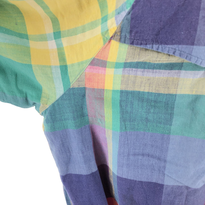 POLO by Ralph Lauren Check Pattern Madras Check Harrington Jacket Swing Top Men's M size /evb009935