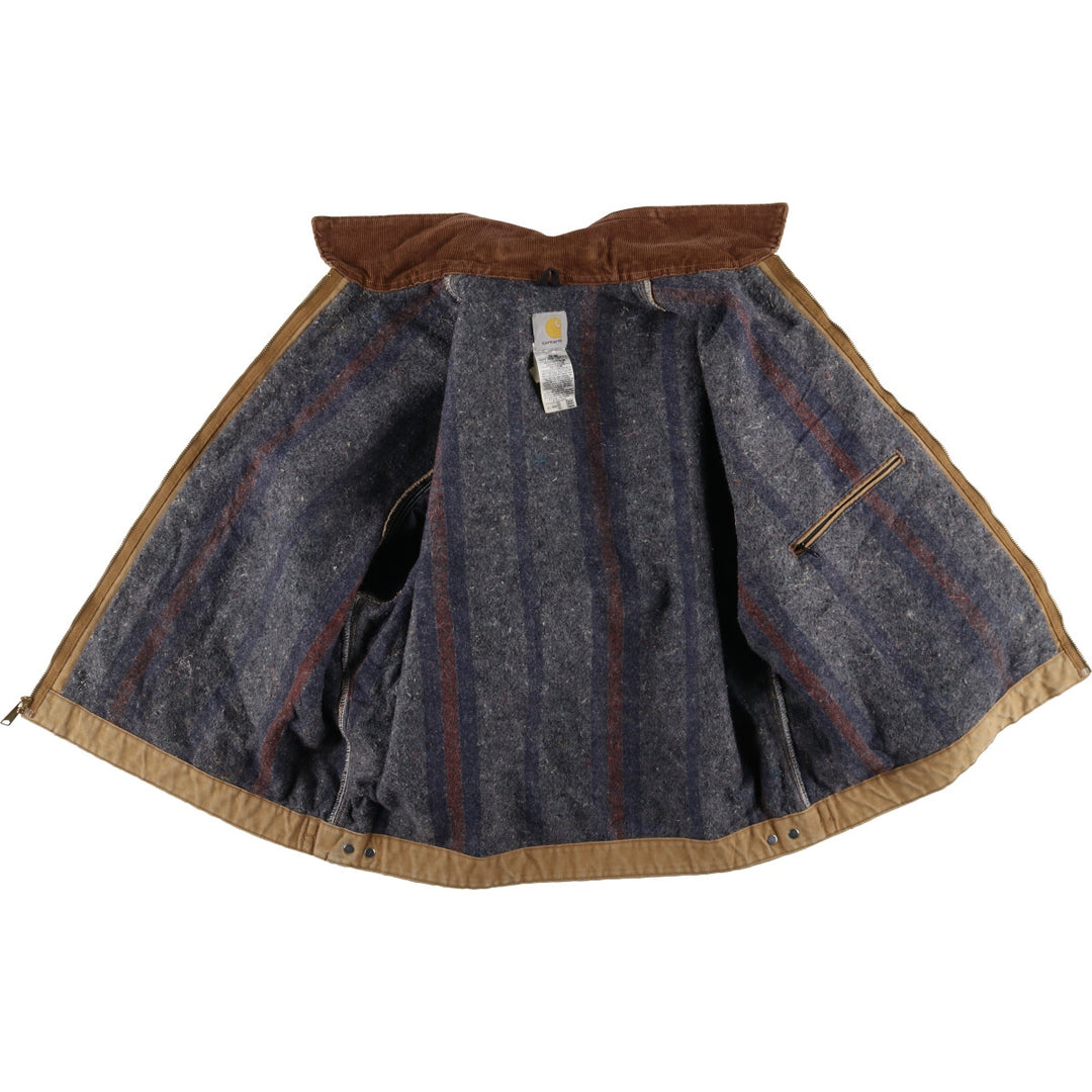 Carhartt Detroit Jacket Duck Work Jacket Made in USA Men's XXL /evb009945