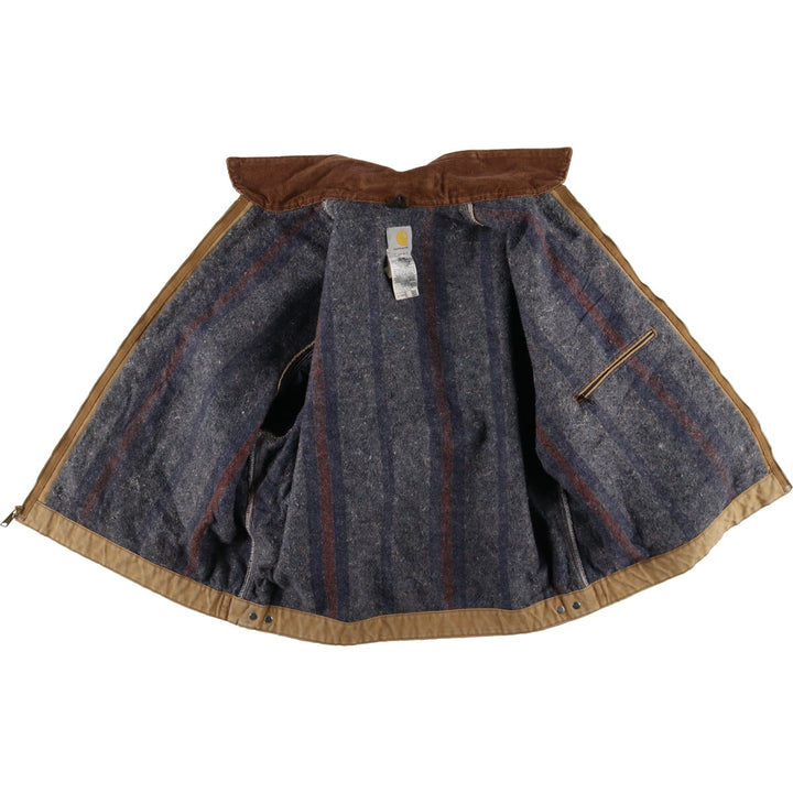 Carhartt Detroit Jacket Duck Work Jacket Made in USA Men's XXL /evb009945