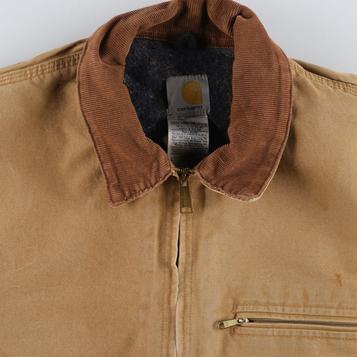 Carhartt Detroit Jacket Duck Work Jacket Made in USA Men's XXL /evb009945