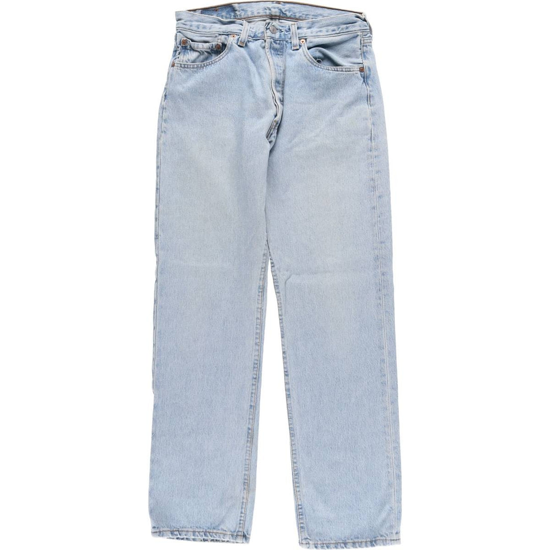 90'S Levi's 501 Straight Denim Pants, Made in USA, Men's, W29, Vintage cotton blue type Vintage Second Hand