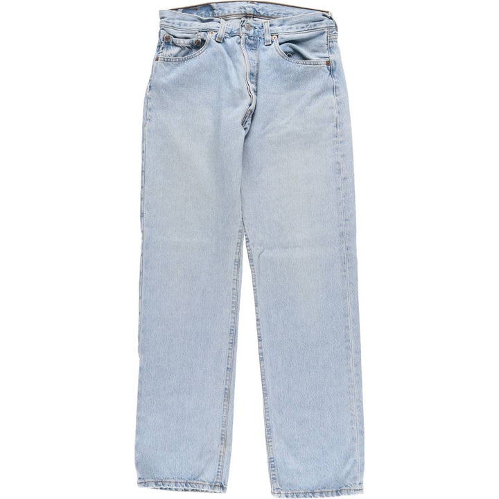 90'S Levi's 501 Straight Denim Pants, Made in USA, Men's, W29, Vintage cotton blue type Vintage Second Hand
