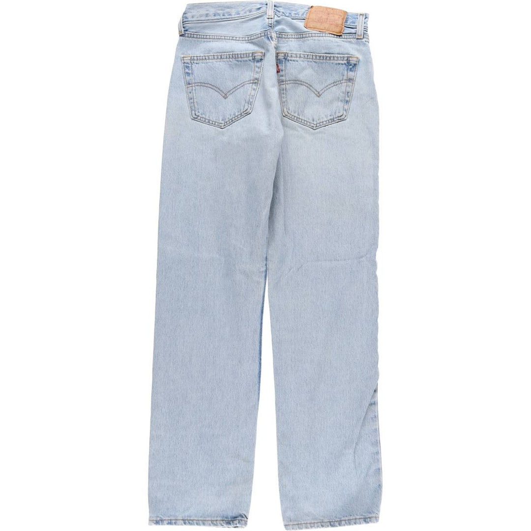 90'S Levi's 501 Straight Denim Pants, Made in USA, Men's, W29, Vintage cotton blue type Vintage Second Hand